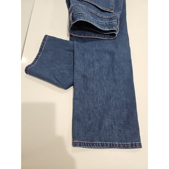 Tommy Bahama Straight Leg Jeans 36X32 Blue Denim Pants Stretch 92% Cotton Soft - Picture 10 of 10
